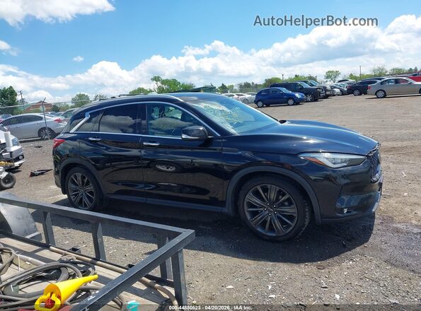 3PCAJ5M3XLF118016 2020 INFINITI QX50 Black Widok wnętrza 360 stopni