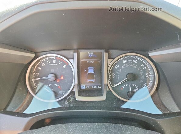 3TMBZ5DN5LM026516 2020 TOYOTA TACOMA Gray Vista del cuadro de instrumentos