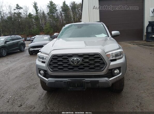 3TMCZ5AN2MM436975 2021 TOYOTA TACOMA Silver ხელსაწყოთა პანელის ხედი