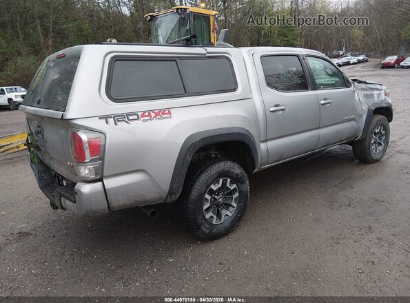 3TMCZ5AN2MM436975 2021 TOYOTA TACOMA Silver უკანა მარჯვენა