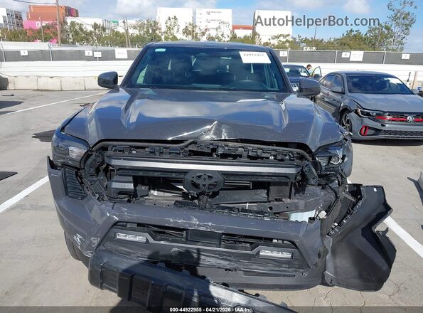 3TMKB5FN1SM043006 2025 TOYOTA TACOMA Gray Dashboard view