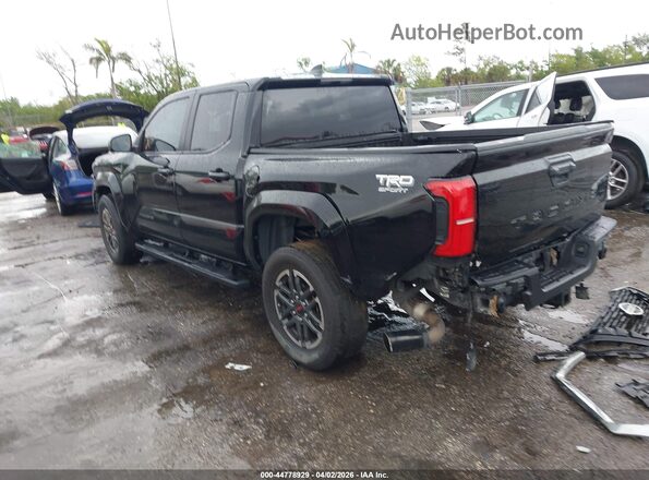 3TMKB5FN9RM013035 2024 TOYOTA TACOMA Черный Задняя левая четверть