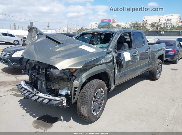 3TMLB5JN0SM182121 2025 TOYOTA TACOMA Зеленый Передняя левая четверть