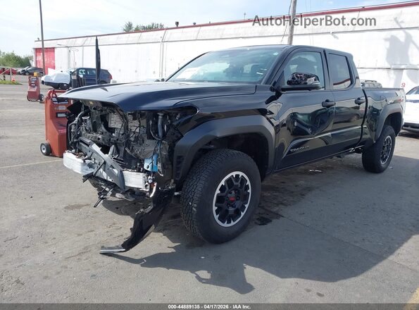 3TMLB5JN7RM033456 2024 TOYOTA TACOMA Black Առջևի ձախ երեք քառորդ տեսարան