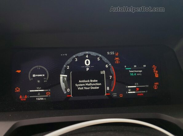 3TMLB5JN9RM057631 2024 TOYOTA TACOMA Gray Instrument cluster view