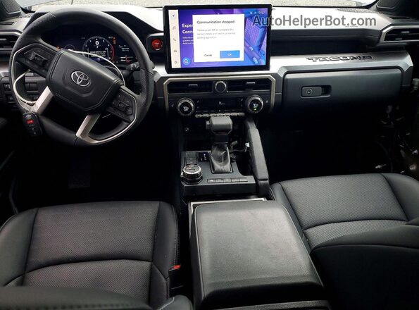3TMLB5JN9RM057631 2024 TOYOTA TACOMA Gray Dashboard view
