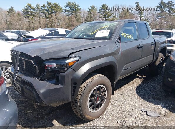 3TMLB5JNXRM085602 2024 TOYOTA TACOMA Gray Առջևի ձախ երեք քառորդ տեսարան