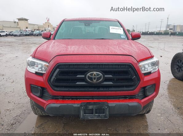 3TYAX5GN3MT031927 2021 TOYOTA TACOMA Red Widok zestawu wskaźników