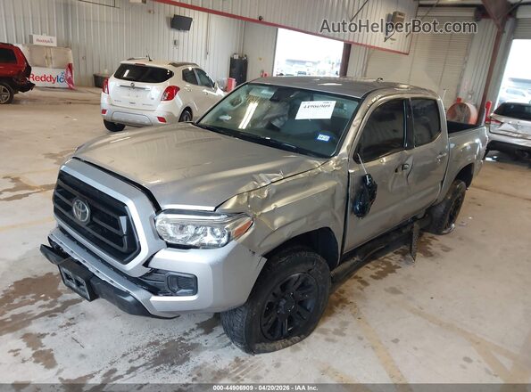 3TYAX5GNXMT014798 2021 TOYOTA TACOMA Silver Przód lewy