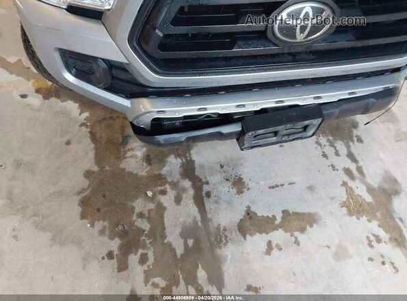 3TYAX5GNXMT014798 2021 TOYOTA TACOMA Silver Widok deski rozdzielczej