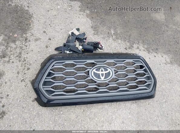3TYCZ5AN2NT060803 2022 TOYOTA TACOMA 4WD Black ხელსაწყოთა პანელის ხედი