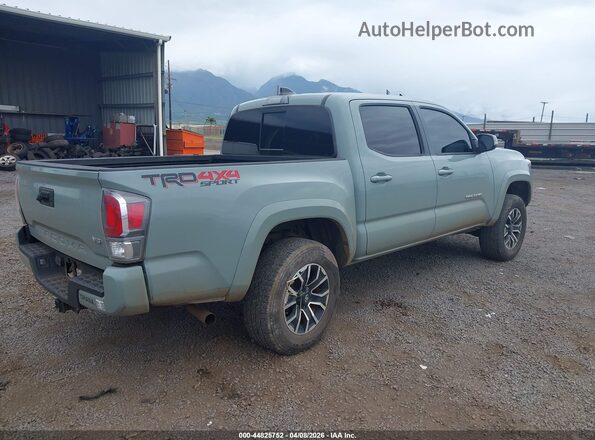 3TYCZ5AN8NT071739 2022 TOYOTA TACOMA Gray Задня права чверть