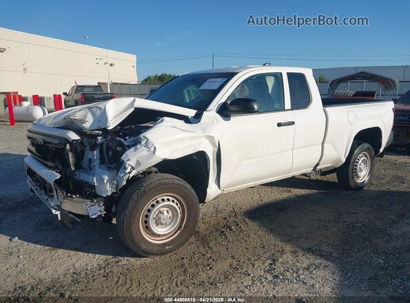 3TYJDAHN3ST034047 2025 TOYOTA TACOMA Белый Передняя левая четверть