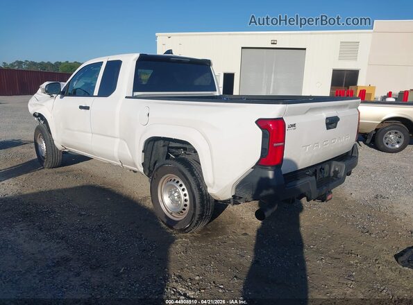 3TYJDAHN3ST034047 2025 TOYOTA TACOMA Белый Задняя левая четверть