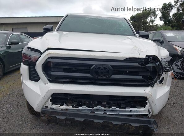 3TYJDAKN7ST014697 2025 TOYOTA TACOMA White Вид щитка приладів