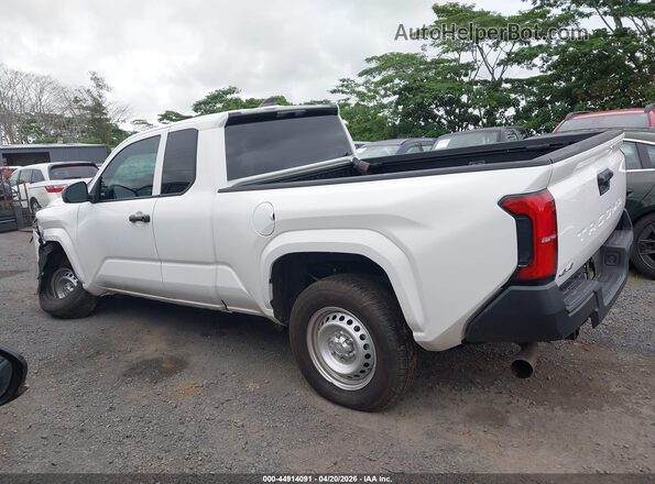 3TYJDAKN7ST014697 2025 TOYOTA TACOMA White Панорамний вид салону 360°