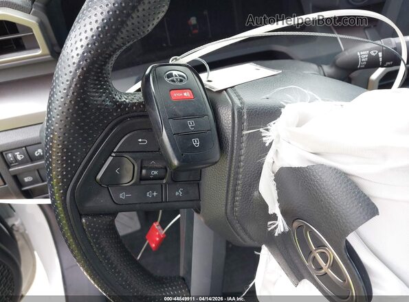 3TYLB5JN3ST071308 2025 TOYOTA TACOMA White Vista del salpicadero