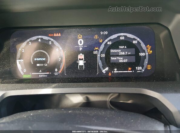 3TYLC5LN1TT053918 2026 TOYOTA TACOMA HYBRID Gray Vista de los asientos traseros