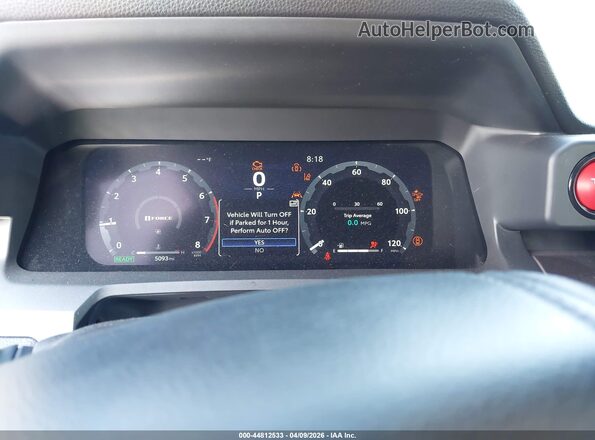 3TYLC5LN2ST028914 2025 TOYOTA TACOMA HYBRID Gray Vista de los asientos traseros