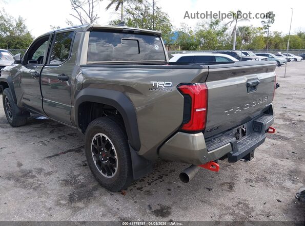 3TYLC5LN8RT010461 2024 TOYOTA TACOMA HYBRID Зеленый Задняя левая четверть