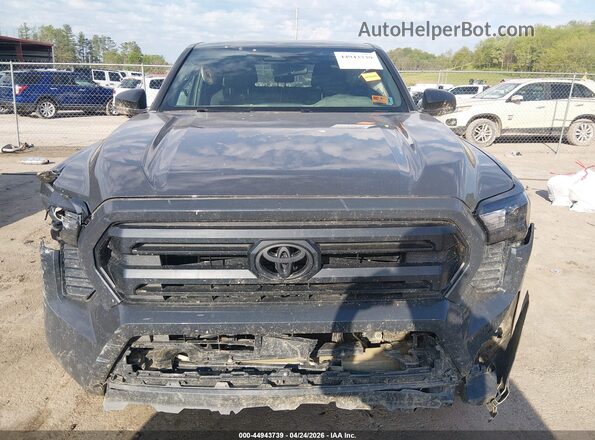 3TYLD5KN2RT010986 2024 TOYOTA TACOMA Gray Instrument cluster view