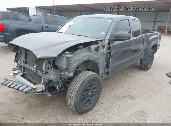 3TYRX5GN8LT001629 2020 TOYOTA TACOMA Gray Передня ліва чверть