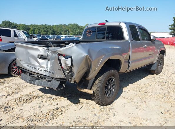 3TYSZ5AN1MT047485 2021 TOYOTA TACOMA Silver Вид спереду