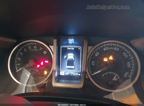 3TYSZ5AN2LT004403 2020 TOYOTA TACOMA Black Հետևի նստատեղերի տեսք