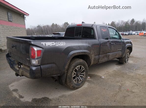 3TYSZ5ANXMT013660 2021 TOYOTA TACOMA Серый Задняя правая четверть