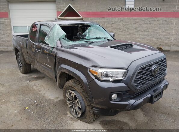 3TYSZ5ANXMT013660 2021 TOYOTA TACOMA Серый Вид спереди