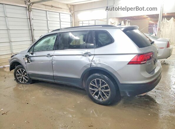 3VV0B7AX0MM112350 2021 VOLKSWAGEN TIGUAN Silver უკანა მარცხენა