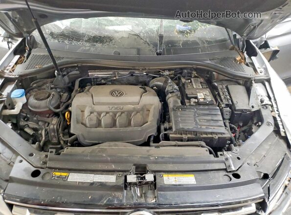 3VV0B7AX0MM112350 2021 VOLKSWAGEN TIGUAN Silver ძრავის განყოფილების ხედი