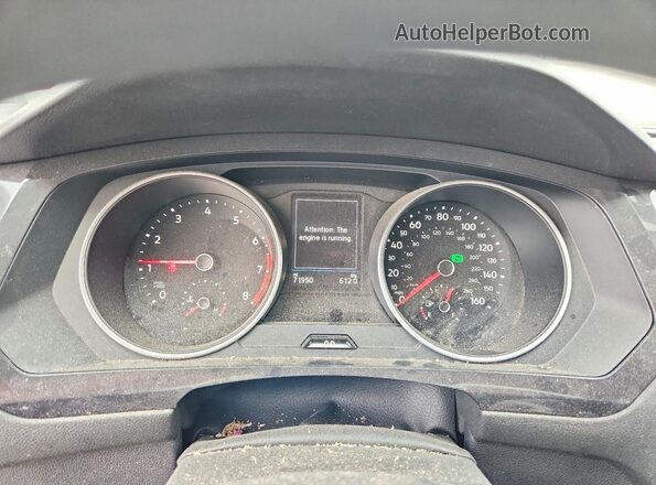 3VV0B7AX7MM028039 2021 VOLKSWAGEN TIGUAN Black Vista del cuadro de instrumentos