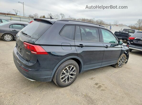 3VV0B7AX7MM028039 2021 VOLKSWAGEN TIGUAN Black Trasero derecho