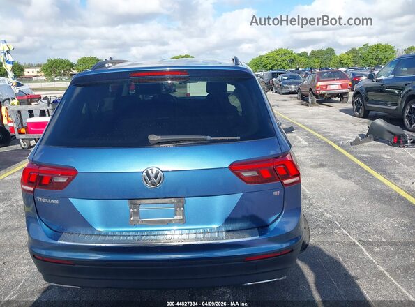 3VV1B7AX0JM028643 2018 VOLKSWAGEN TIGUAN Blue 