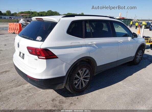 3VV1B7AX2JM077746 2018 VOLKSWAGEN TIGUAN White Задня права чверть