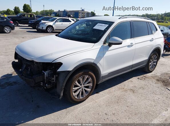 3VV1B7AX2JM077746 2018 VOLKSWAGEN TIGUAN White Передня ліва чверть