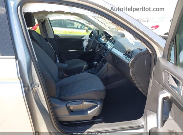 3VV1B7AX3MM028270 2021 VOLKSWAGEN TIGUAN Silver წინა სალონის ხედი
