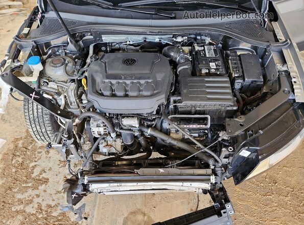 3VV1B7AX4LM163336 2020 VOLKSWAGEN TIGUAN Silver Engine compartment view