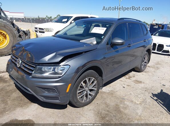 3VV1B7AX6MM054944 2021 VOLKSWAGEN TIGUAN Gray Передня ліва чверть