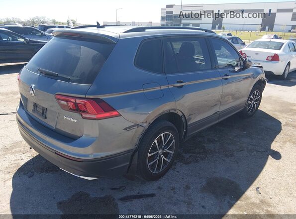 3VV1B7AX6MM054944 2021 VOLKSWAGEN TIGUAN Gray Задня права чверть