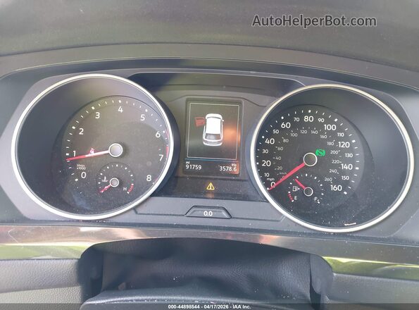 3VV1B7AX7KM049880 2019 VOLKSWAGEN TIGUAN White Vista de los asientos traseros