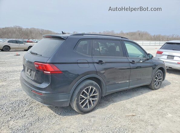 3VV1B7AX9MM019797 2021 VOLKSWAGEN TIGUAN Black Հետևի աջ
