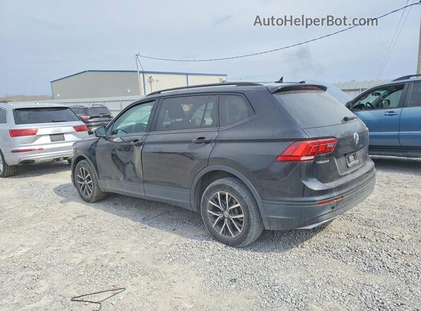 3VV1B7AX9MM019797 2021 VOLKSWAGEN TIGUAN Black Հետևի ձախ