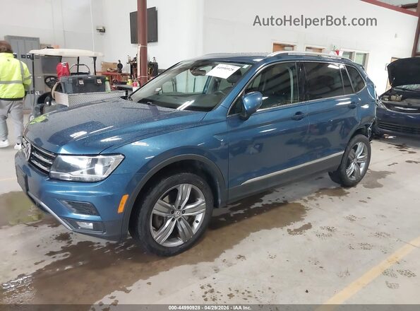 3VV2B7AX2LM080489 2020 VOLKSWAGEN TIGUAN Blue Przód lewy