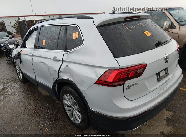 3VV2B7AX5JM028206 2018 VOLKSWAGEN TIGUAN Белый Задняя левая четверть