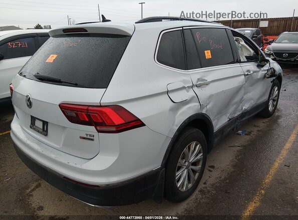 3VV2B7AX5JM028206 2018 VOLKSWAGEN TIGUAN Белый Задняя правая четверть