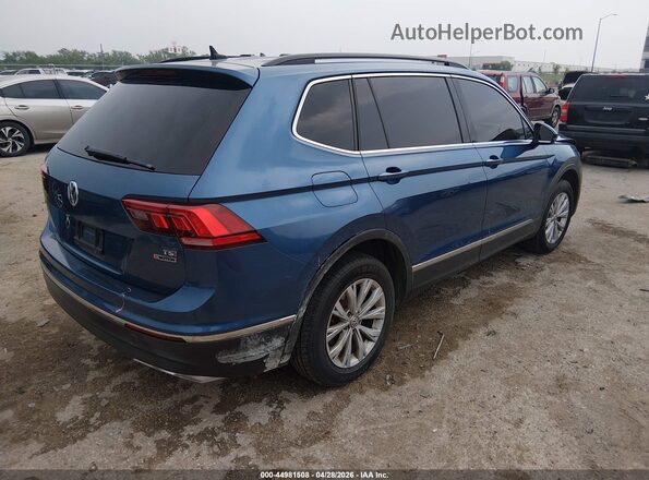 3VV2B7AX5JM092150 2018 VOLKSWAGEN TIGUAN Blue Trasero derecho