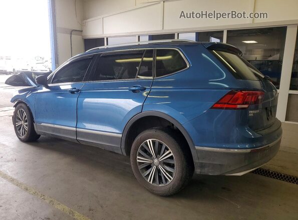 3VV2B7AX6JM066110 2018 VOLKSWAGEN TIGUAN Blue Trasero izquierdo