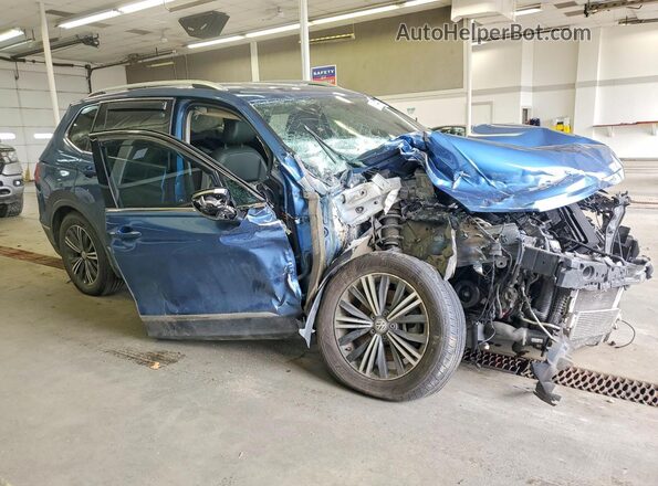 3VV2B7AX6JM066110 2018 VOLKSWAGEN TIGUAN Blue Delantero derecho
